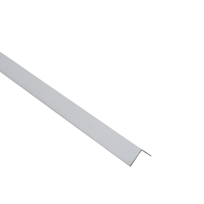 15X15X1MM ANODIZED ALUMINUM ANGLE PROFILE 2.5M MATTE
