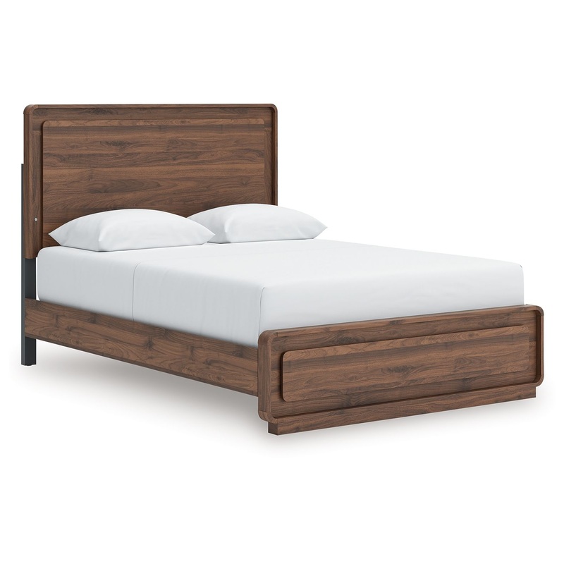 Fortlorn – Panel Bed|Dark Brown|California King|Queen|King