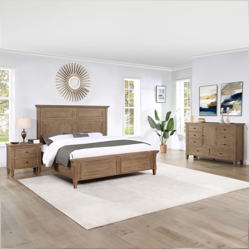 Riverdale – Queen 3 Piece Bedroom Set – Brown