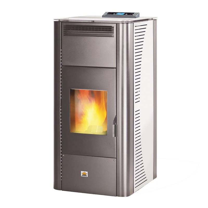 STOVE THERMOPELLET HYDRO MOD. 24 WHITE COLOR