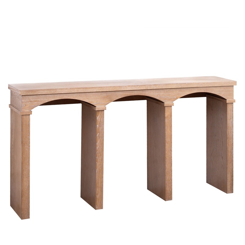 Archway Console Table – Antique Natural / Light Natural / Natural