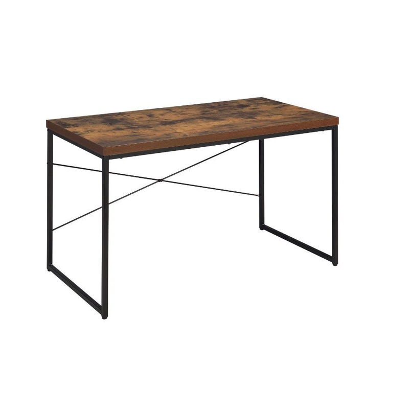 Bob – Writing Desk (Same Ac00906) – Weathered Oak & Black