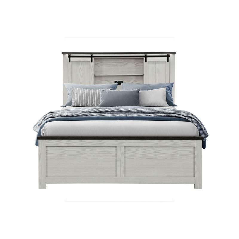 Avery – Bed With Bookcase Headboard