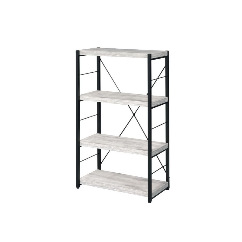 Jurgen – Bookshelf – Antique White & Black