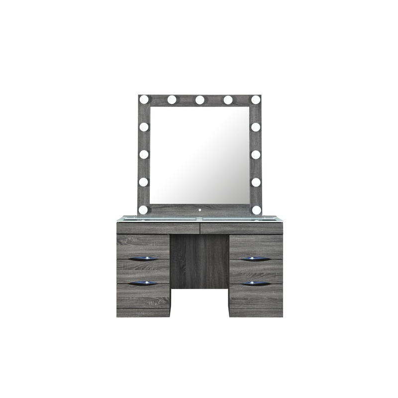 Lexi – Vanity With Speaker – Gray