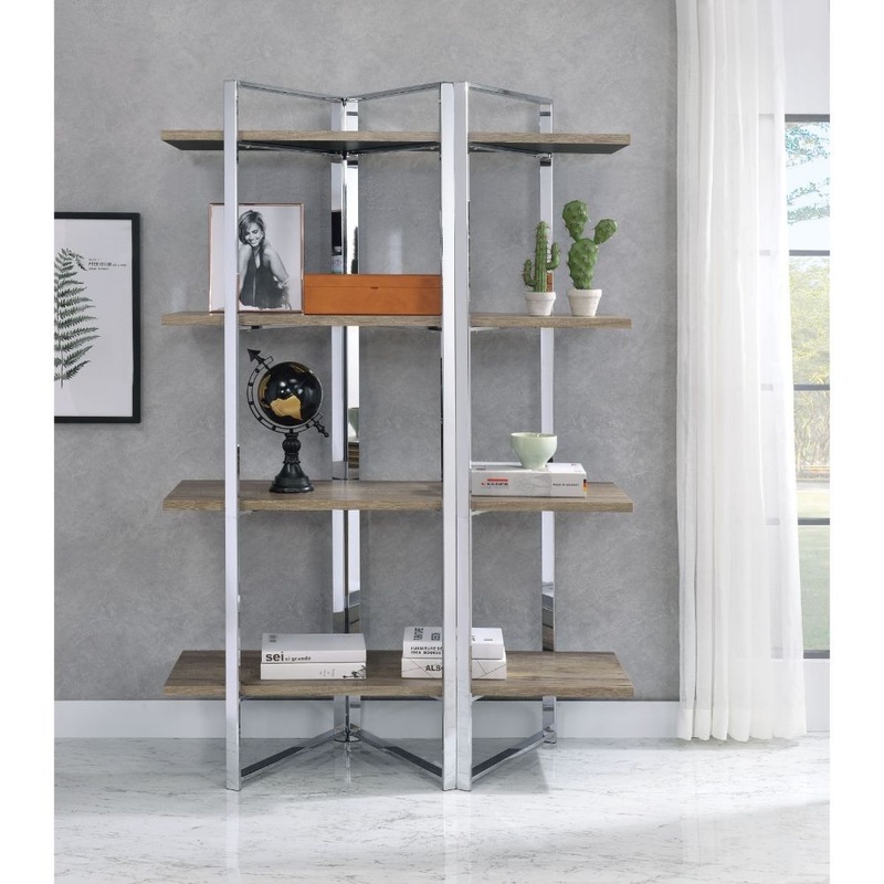Libby – Bookshelf – Chrome