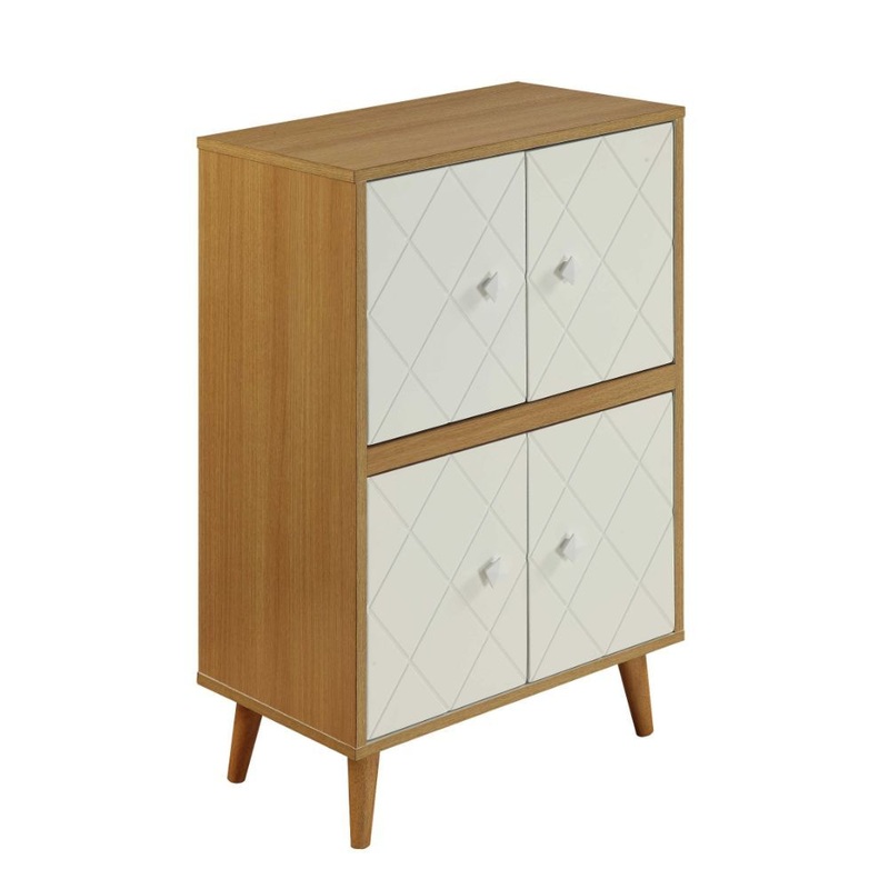 Anita – Cabinet – Natural & White