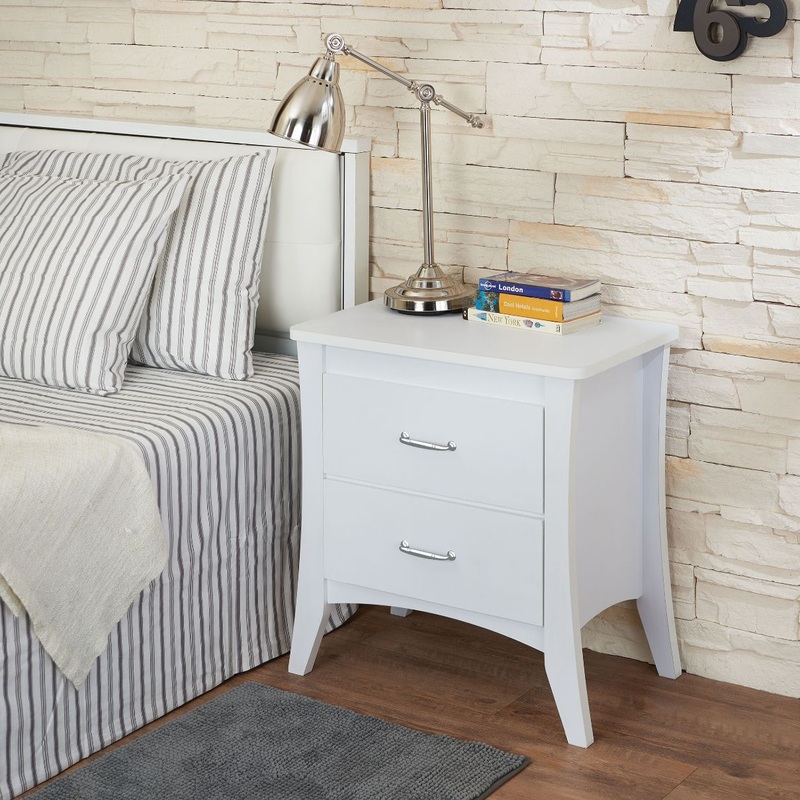 Babb – Accent Table – White