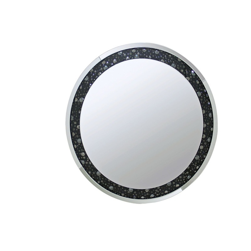 Nysa – 39 Accent Mirror – Mirrored & Faux Crystals