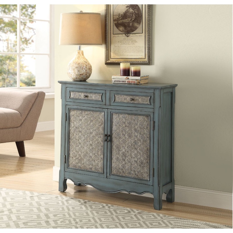 Winchell – 35 Console Cabinet – Antique Blue