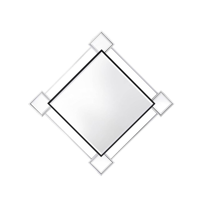 Asbury – Accent Mirror – Mirrored & Chrome