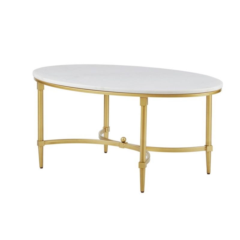 Bordeaux – Coffee Table – White / Gold