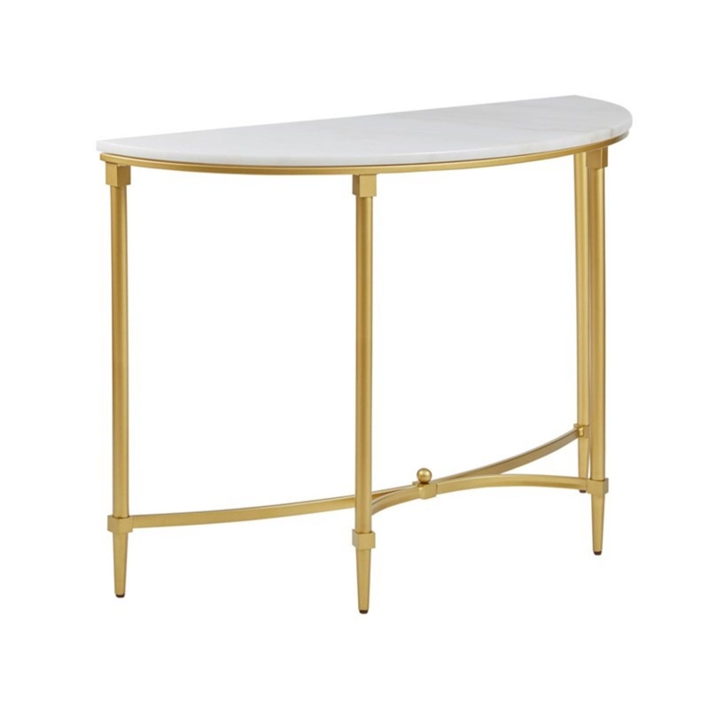 Bordeaux – Console Table – White / Gold