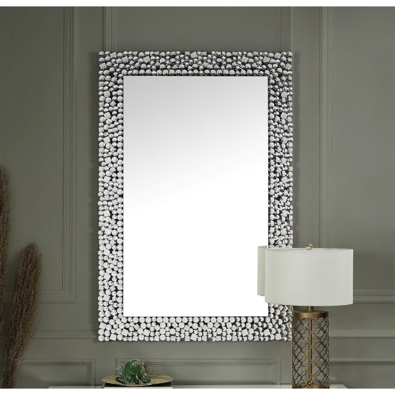 Kachina – 47 Accent Mirror – Mirrored & Faux Gems