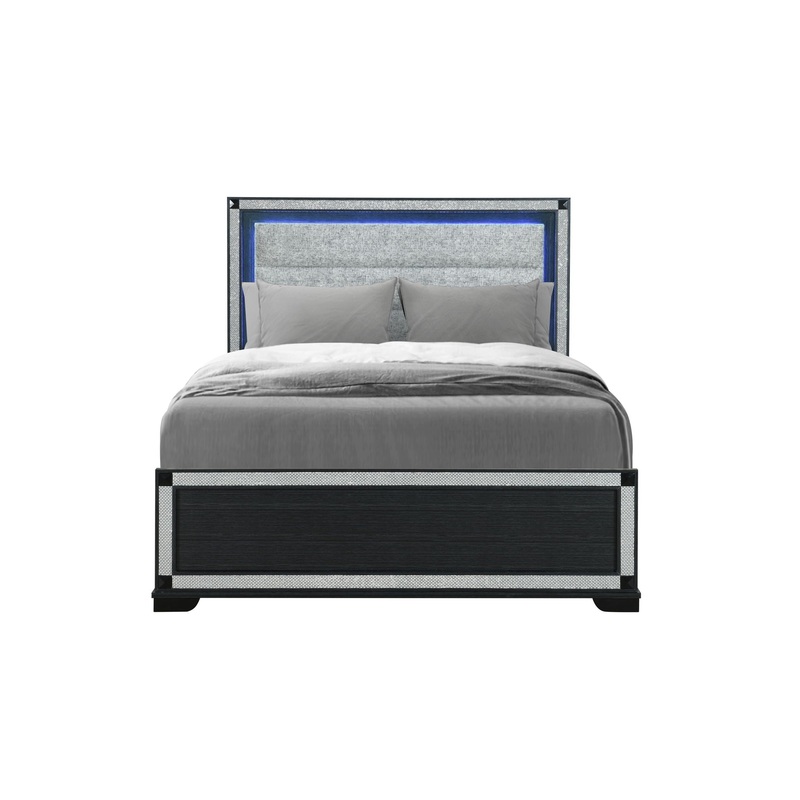 Soleil – Queen Bed – Charcoal