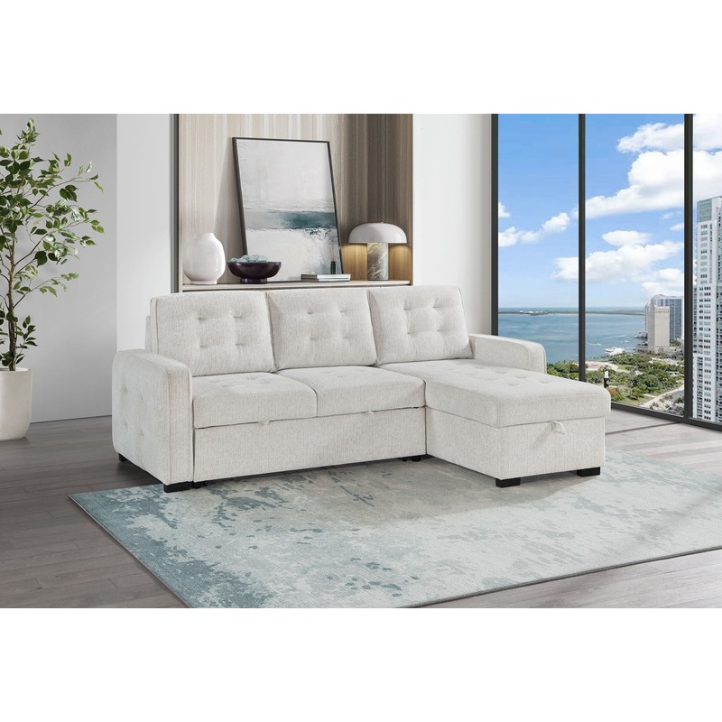 U0707 – Reversible Sofa Bed – Beige