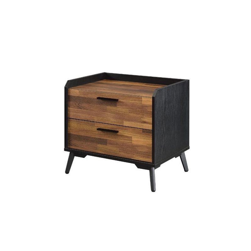 Jiranty – Accent Table – Walnut & Black