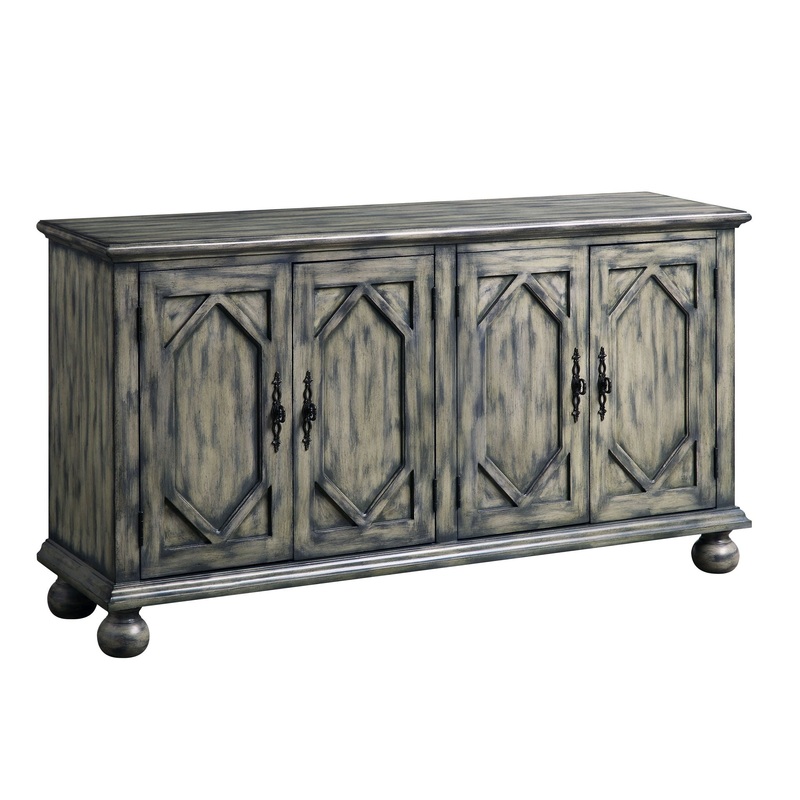 Pavan – Console Cabinet – Rustic Gray