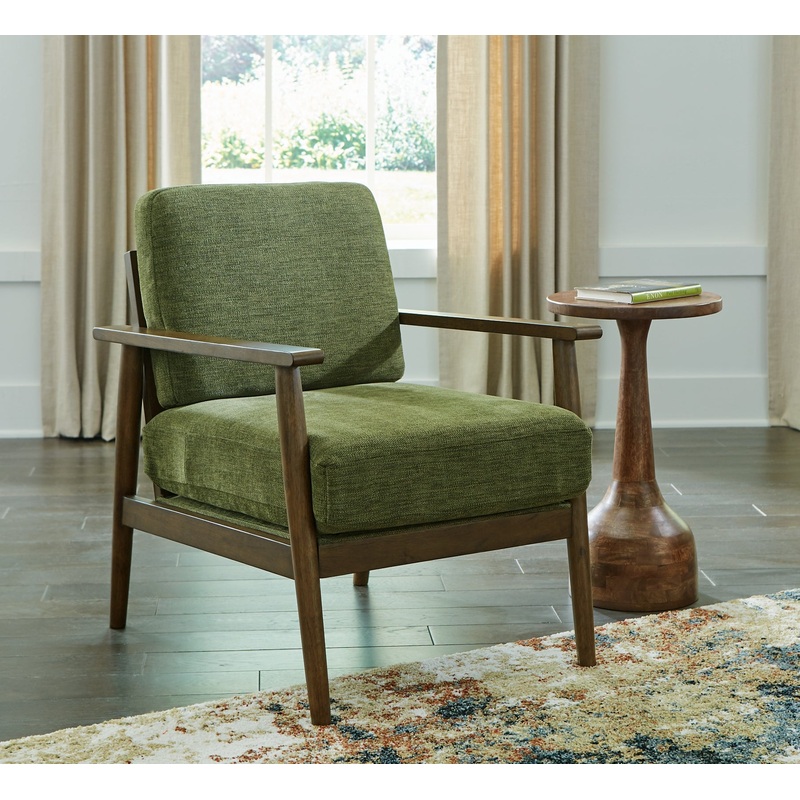 Bixler Showood Accent Chair|Navy|Olive