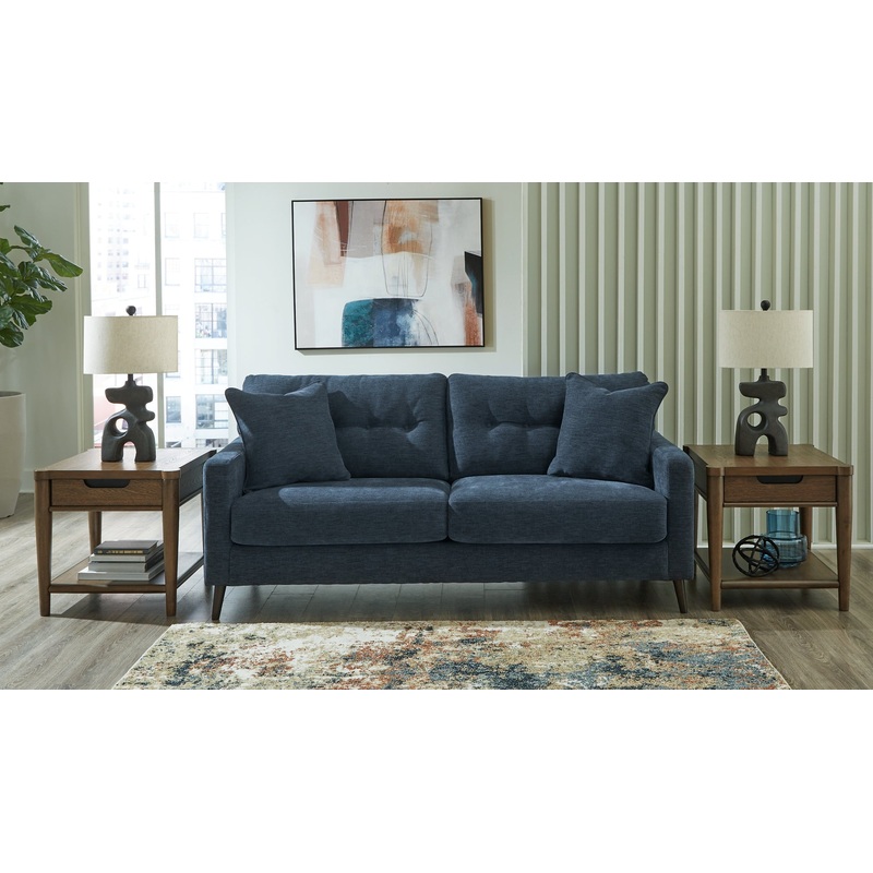 Bixler Sofa|Navy|Olive