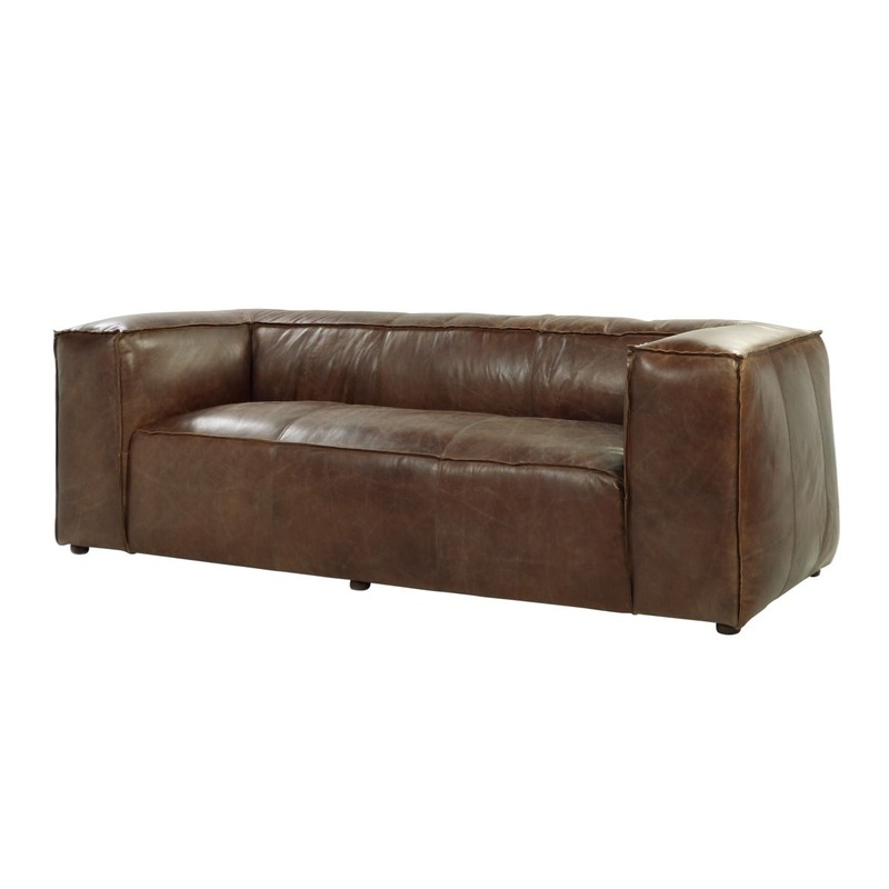 Brancaster – Sofa – Retro Brown Top Grain Leather