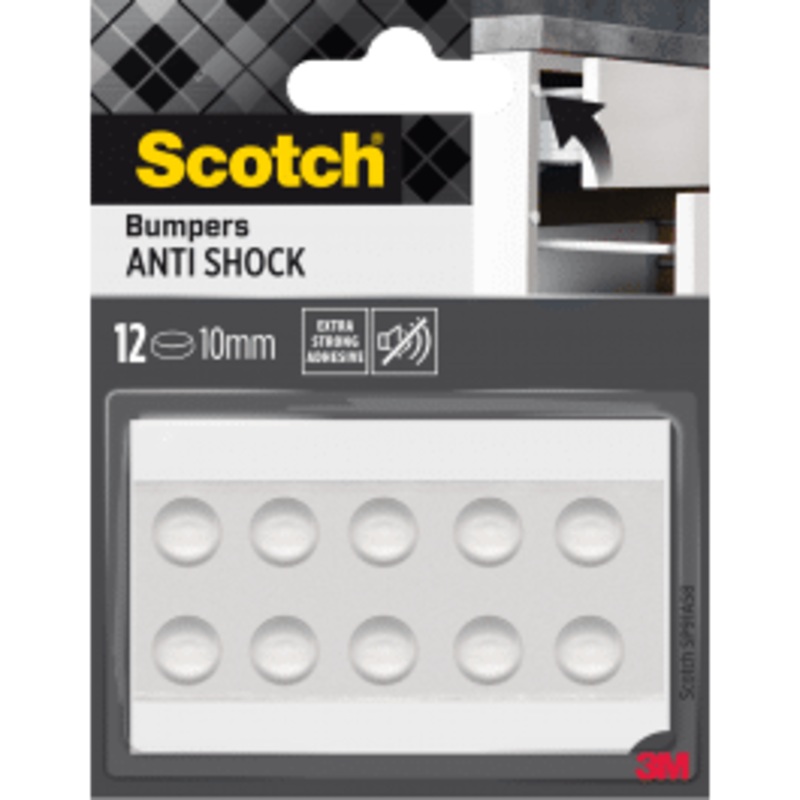 SCOTCH ANTI-SHOCK BUMPER 10 X 10MM TR