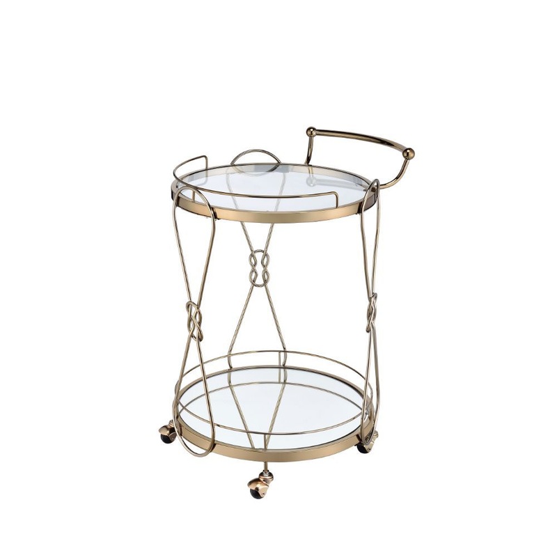 Zekera – Serving Cart – Champagne