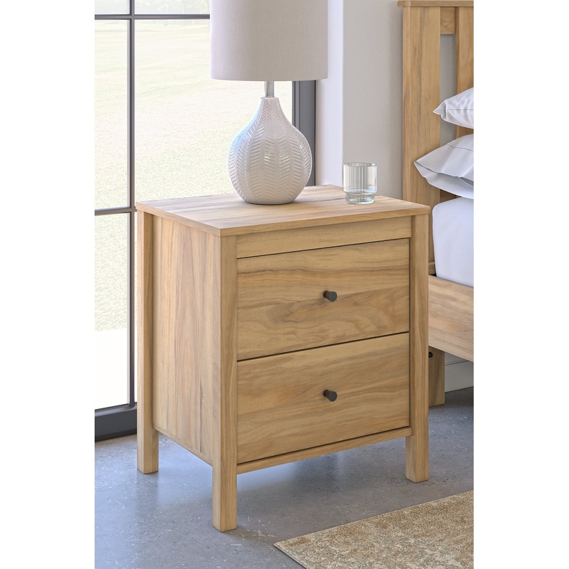Bermacy Two Drawer Night Stand