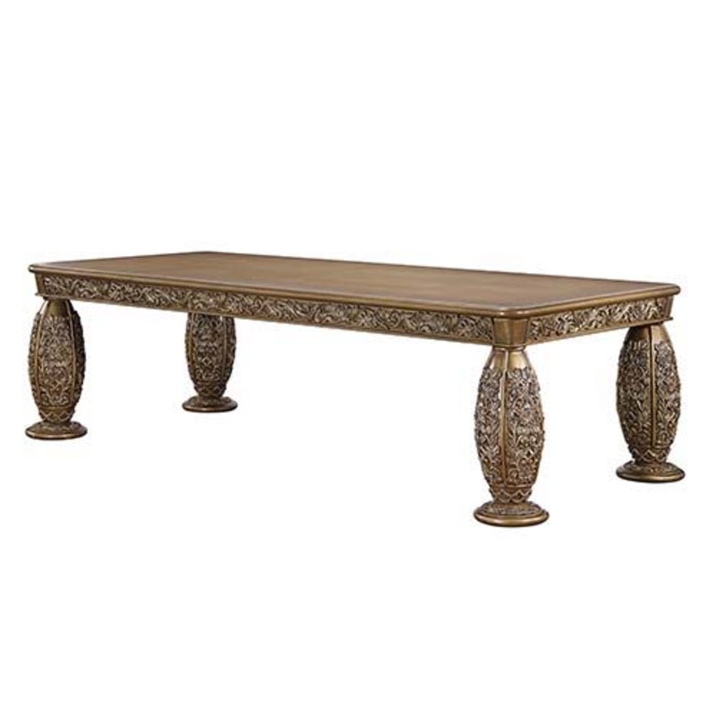 Constantine – Dining Table – Brown & Gold