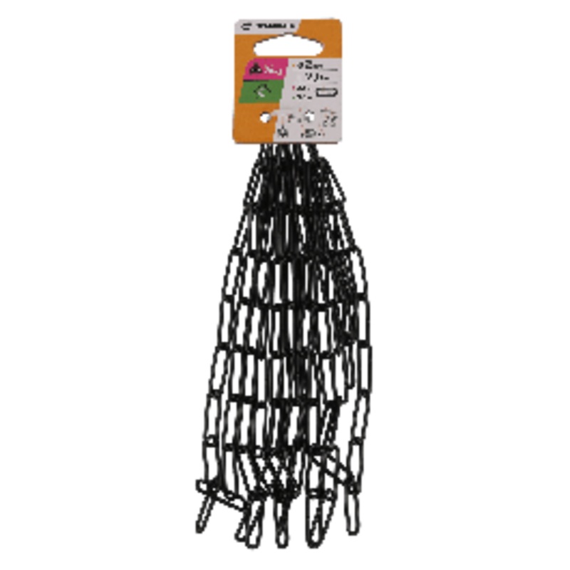 LONG LINK CHAIN AC ZN BLACK D2MM 2.5M