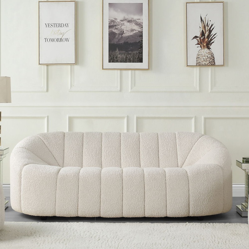 Osmash – Sofa – White Teddy Sherpa