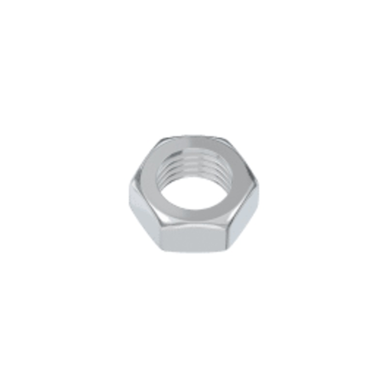 8MM STEEL HEX NUT. 15 PIECES.