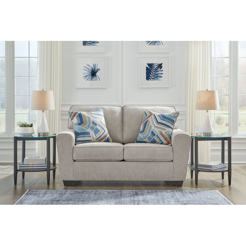 Cashton Loveseat|Blue|Ice