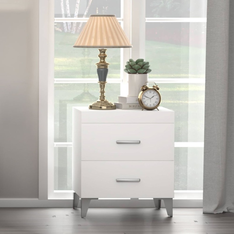 Casilda – Nightstand – White