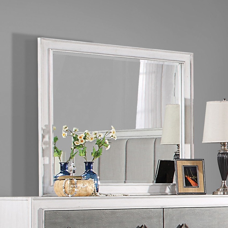 Katia – Mirror – Rustic Gray & Weathered White