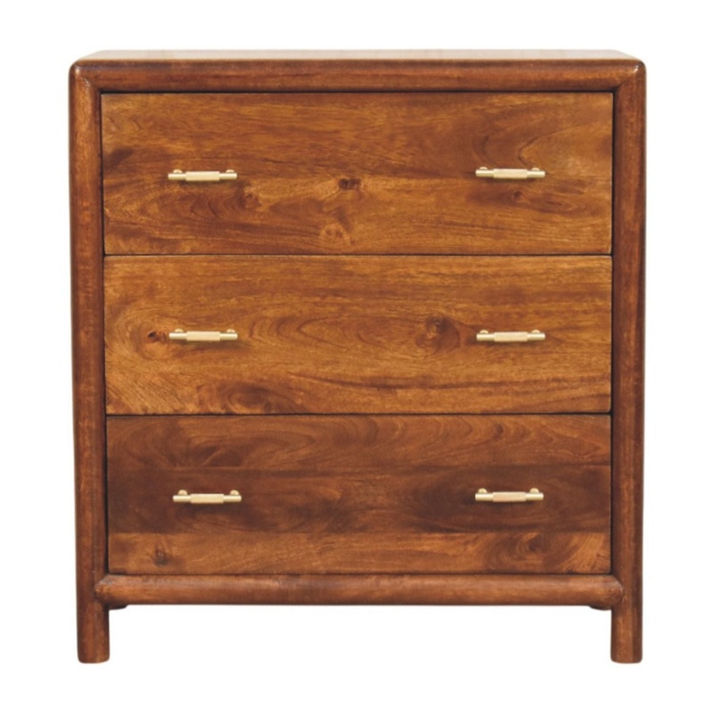 Regency – 3 Drawer Chest – Brown
