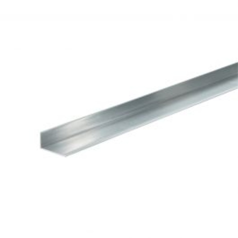 ALUMINIUM ANGLE PROFILE L 15X10MM 2M ANODISED POLISHED