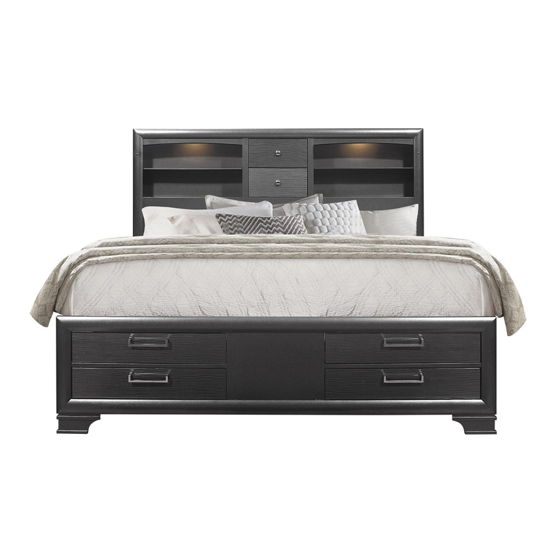 Civic – 5 Piece Bedroom Set With Storage Drawers