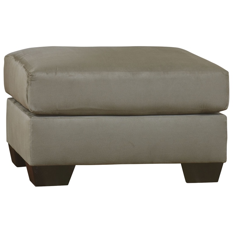 Darcy – Ottoman|Black|Dark Gray
