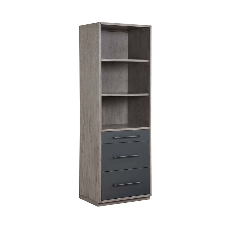 Estevon – Bookcase – Gray Oak