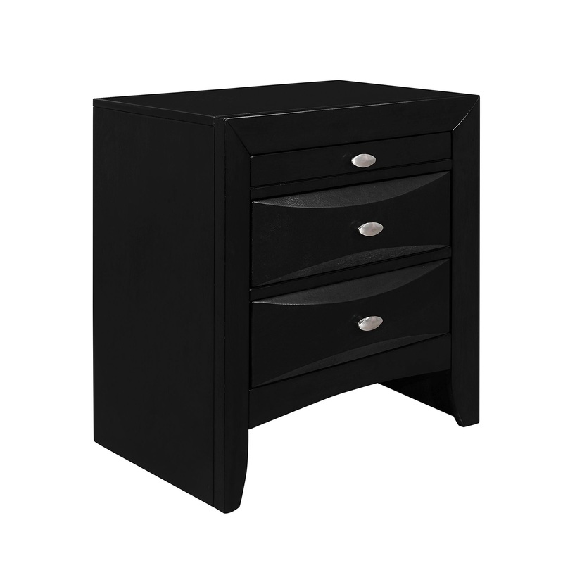 Lucille – Nightstand With Spacious Drawers