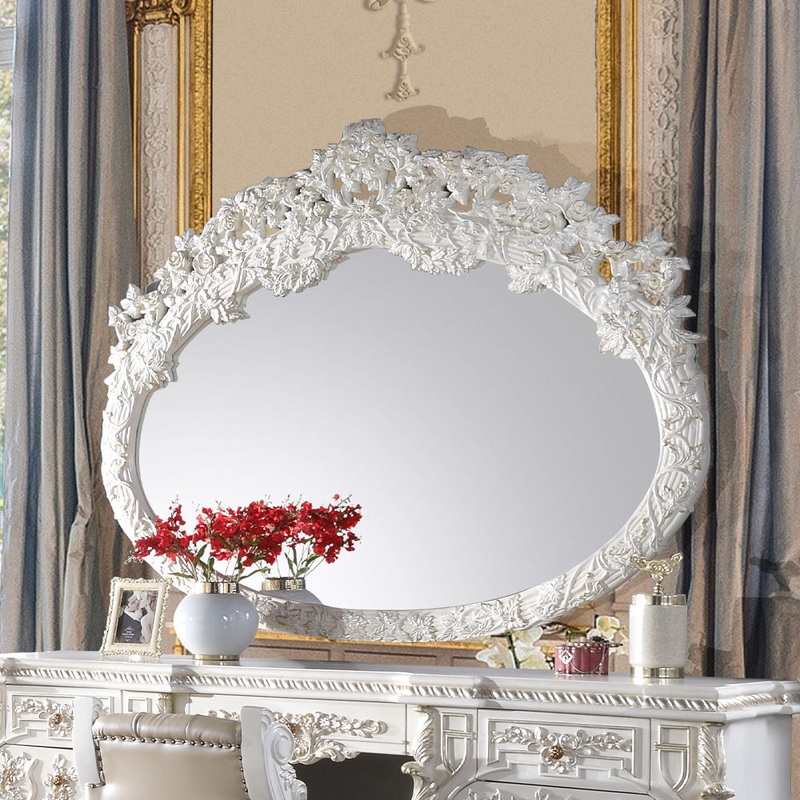 Vanaheim – 58 Mirror – Antique White