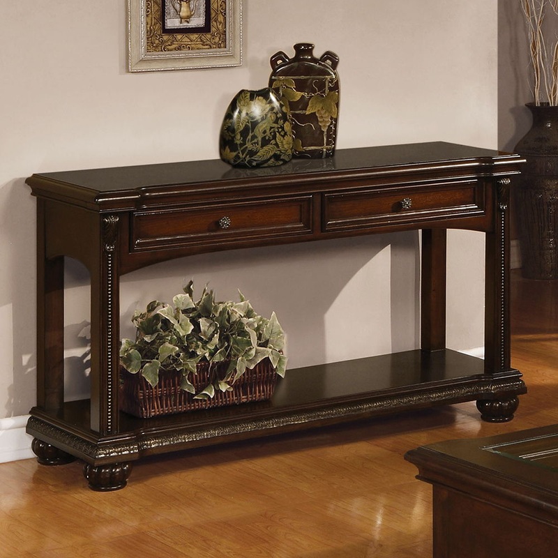 Anondale – Sofa Table – Cherry
