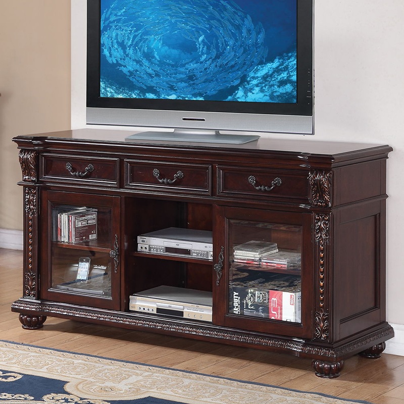 Anondale – TV Stand – Cherry