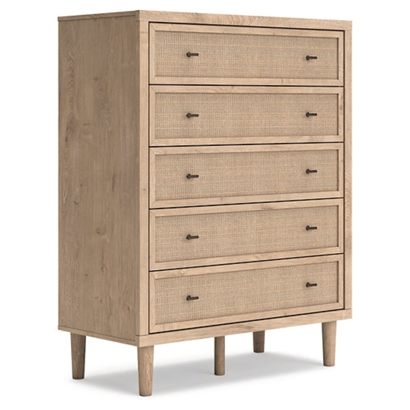 Cielden Five Drawer Wide Chest