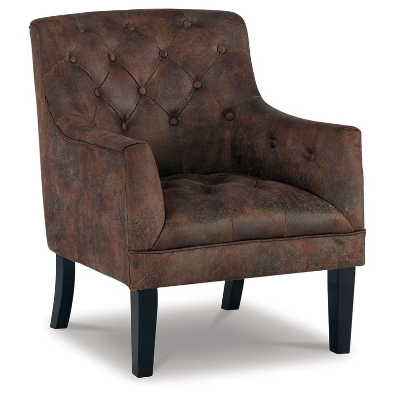 Drakelle – Accent Chair – Mahogany