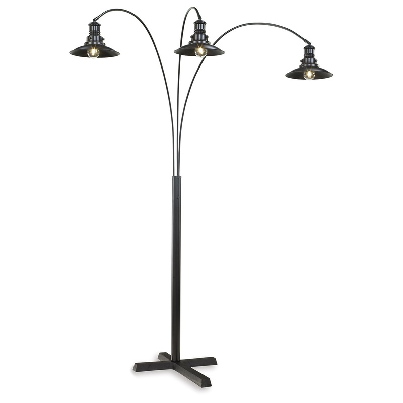 Sheriel – Metal Arc Lamp  – Black