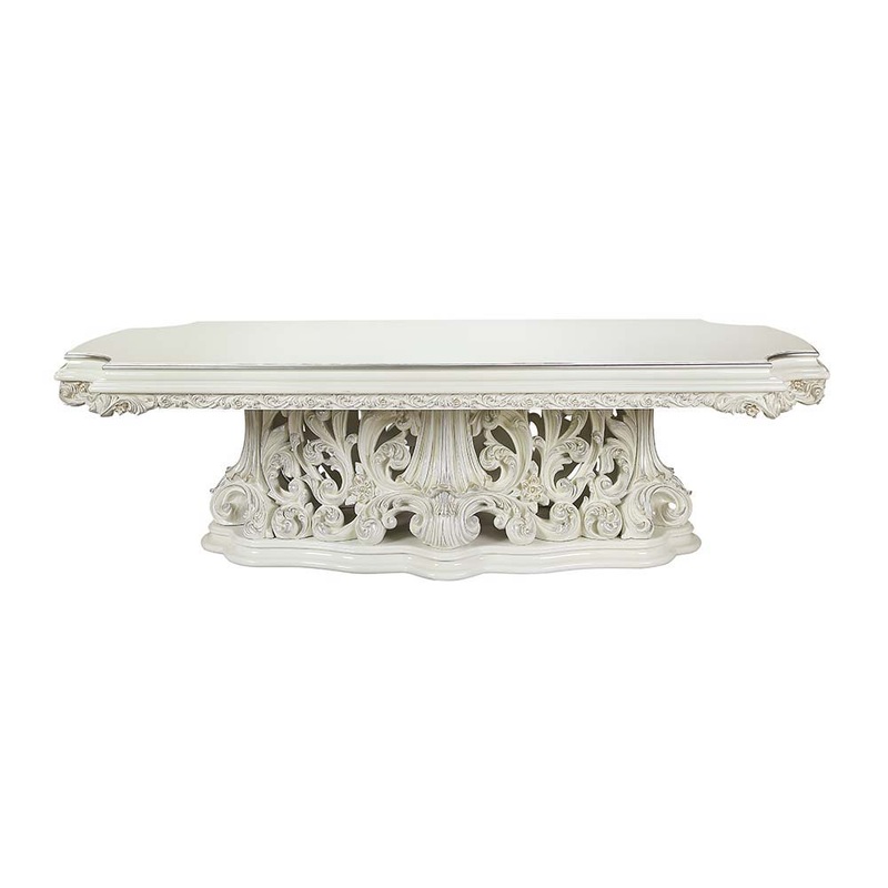 Adara – Dining Table – Antique White