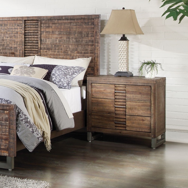 Andria – Nightstand – Reclaimed Oak