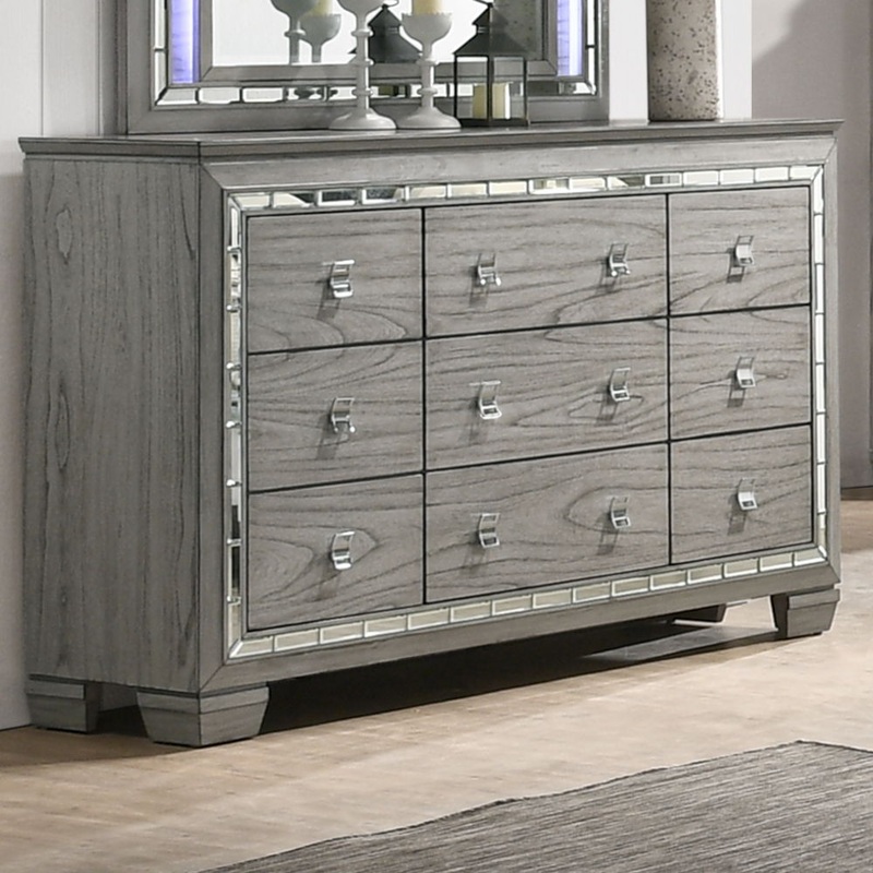 Antares – Dresser – Light Gray Oak